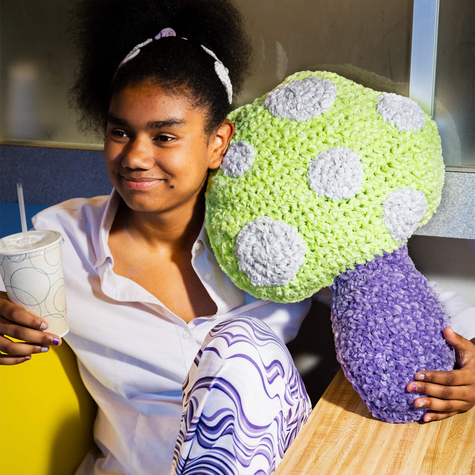 9 Pack: Lion Brand® DIY Glow Chenille Yarn